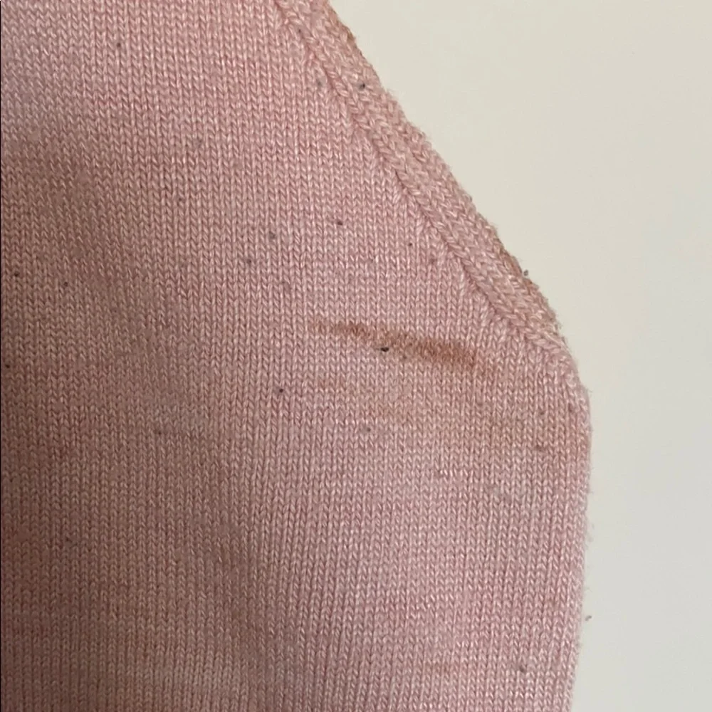 Pink Knit Crop Top - Picture 2 of 2
